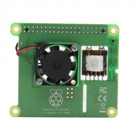 PoE HAT IEEE802.3af 5V 2.5A Output Power Over Ethernet Expansion Board + Cooling Fan for Raspberry Pi 3 Model B+(Plus)