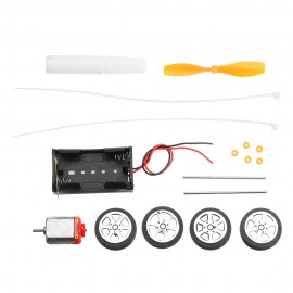 Electric Sliding Aircraft DIY Kit Student Small Invention Manual Material Science Model Toy