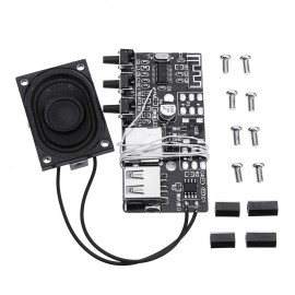 Upgraded Version 3D Light Cube Kit 8x8x8 Blue LED MP3 Music Spectrum DIY Electronic Kit