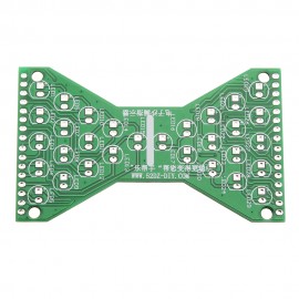 DC 5V Green DIY LED Electronic Hourglass Kit Soldering Practice Spare Parts Module