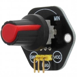 LDTR-RM039 Rotary Angle Sensor Module Light / Volume Control for Arduino (Red)