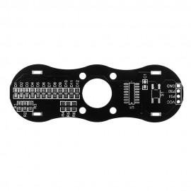 5pcs DIY LED Hand Spinner Electronic Kit C51 Single Chip Training Kit