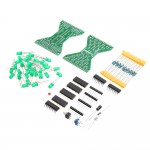 DC 5V Green DIY LED Electronic Hourglass Kit Soldering Practice Spare Parts Module