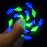 5pcs DIY LED Hand Spinner Electronic Kit C51 Single Chip Training Kit